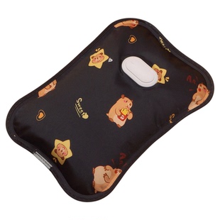 电热水袋充电式暖宝宝电暖水袋丝光面防爆电暖袋暖肚子被窝暖手宝