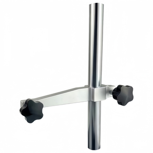 大理石比测台支架铝制加长夹头精密微调夹头高度规架子百分表底座