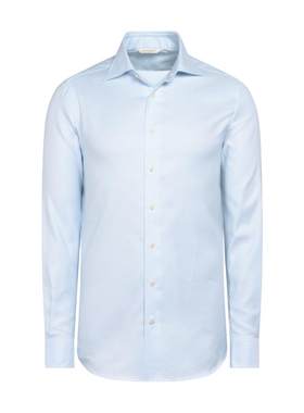 Suitsupply浅蓝色棉衬衫