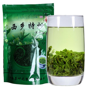2025新茶茶叶陕青绿茶汉中炒青西乡特炒特级散装雨前500g茶农直销