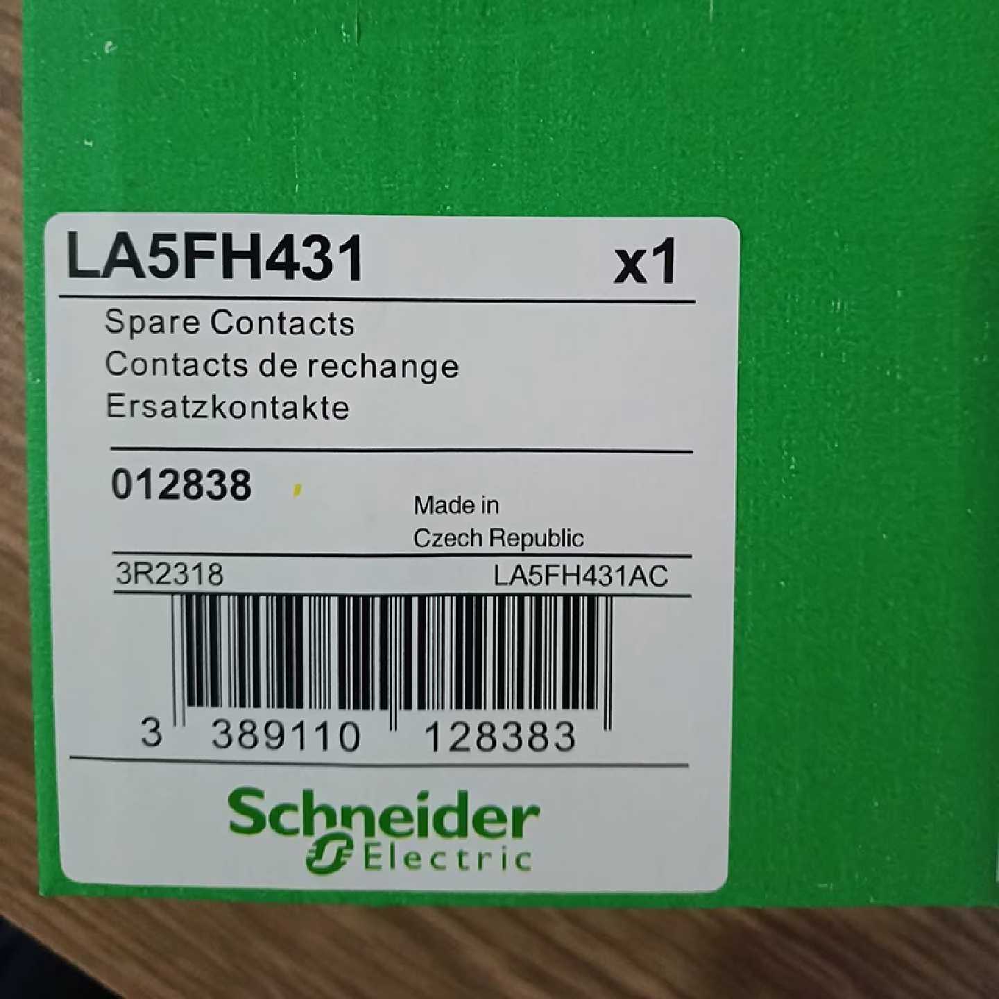 议价全新原装施耐德接触器主触头LA5FG431/LA5FF431/ LA5FH431现