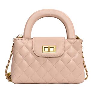 法式小众菱格链条包包女2025新款春夏时尚手提包通勤单肩斜挎小包