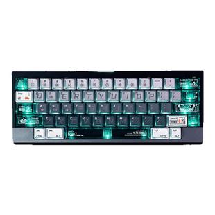 泰坦国度怪兽8号主题键帽68核动力高度PC透光磁轴wooting夜魔ez63