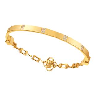 DR一生之环系列爱恋/星空/永恒/新月婚嫁黄金钻石手镯手链SZ0121