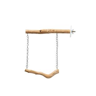 啾星人鹦鹉原木秋千站杆树枝玩具小太阳玄凤栖息棒鸟磨嘴磨爪用品