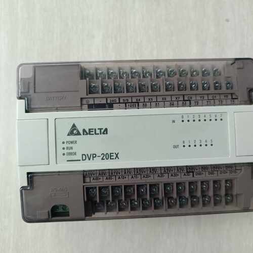 【询价】台达PLC DVP20EX00R2自带模拟量主机 成色实物图适用