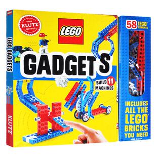 乐高可动小机器 英文原版 LEGO Gadgets  绘本 6-12岁 精装 盒装 套装 弘书阁原版进口