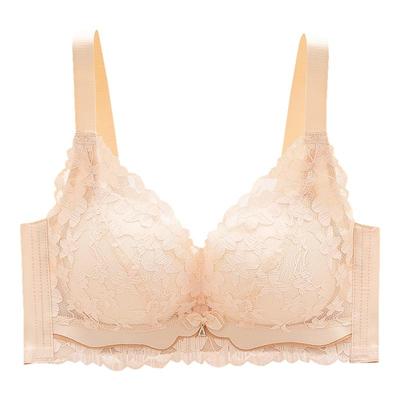 无磁文胸无钢圈女厚薄款聚拢上托