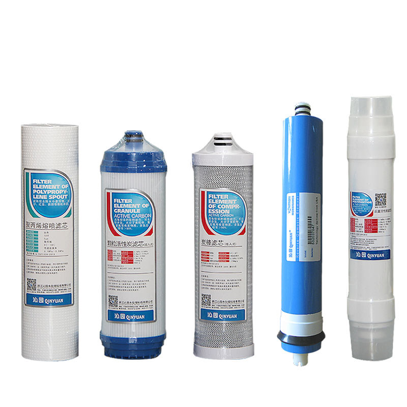 正品沁园家用净水器滤芯RO185i/DT/E/F/J系列通用全套装RL501D/B
