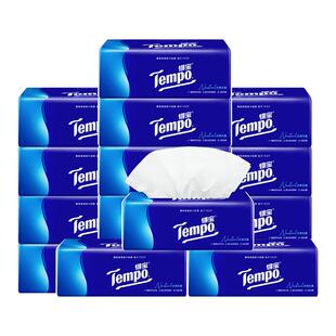 Tempo得宝抽纸16大包4层加厚德保纸巾实惠餐巾纸家庭装抽取式面纸