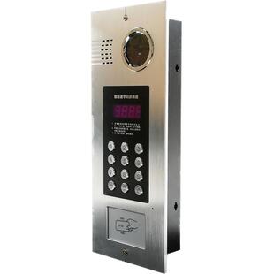 楼宇可视对讲门禁系统主机室内机小区老式单元门通用智能刷卡套装