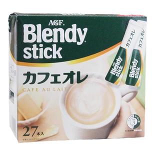 年货日本进口AGF Blendy速溶咖啡粉抹茶拿铁意式微糖低因咖啡冲饮