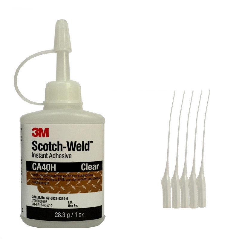 3M强力胶水CA40H高强度快干胶80倍502粘木头陶瓷玻璃塑料金属补鞋