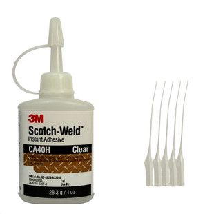 3M强力胶水CA40H高强度快干胶80倍502粘木头陶瓷玻璃塑料金属补鞋