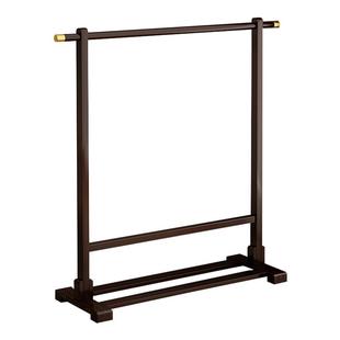 挂衣架实木落地卧室衣帽架家用简易客厅次净挂衣服架子移动晾衣架