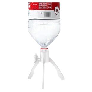 矿泉水倒置支架养鱼神器换水家用简易饮水三角支架自制鱼缸水循环