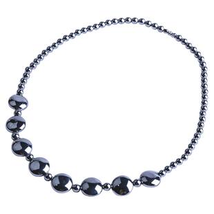 可融冰多晶硅太赫兹小圆满项链能量石平安无事护心圆圆满满饰品