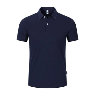 定制Polo衫班校翻领工作服公司文化衫夏季短袖速干男女t恤印logo