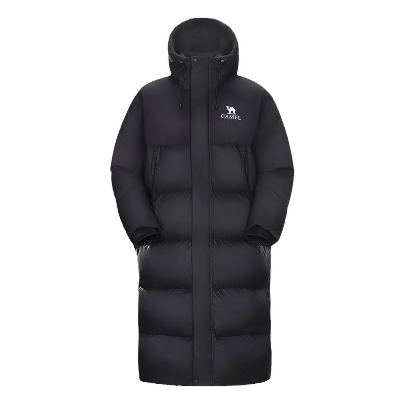 骆驼长款羽绒服远红外发热