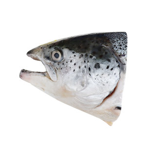 三文鱼鱼头超大新鲜冷冻智利挪威大西洋鲑鱼边角料整条现切烧烤