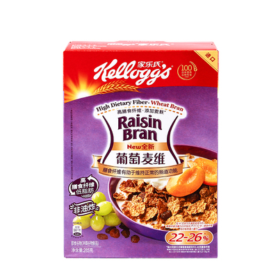 285g葡萄味营养水果冲饮麦片