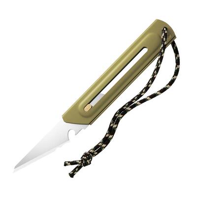 日本OLFA爱利华野营美工刀工艺美工模型木工刻刀嫁接水洗不锈钢刀