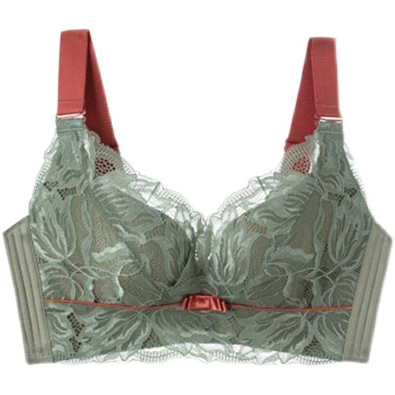 幸福狐狸内衣女小胸聚拢防下垂收副乳调整型新款乳胶文胸旗舰店