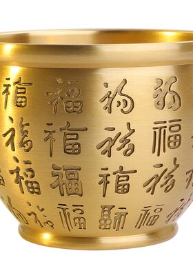 聚宝盆百福铜聚财招财