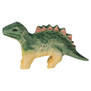 恐龙手工木雕摆件霸王龙剑龙桌面装饰品创意可爱儿童玩具生日礼物