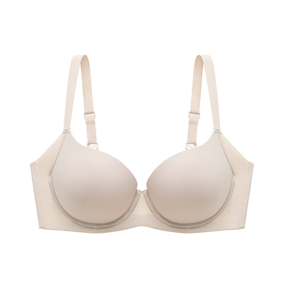 怡倩无痕内衣女大胸显小聚拢文胸