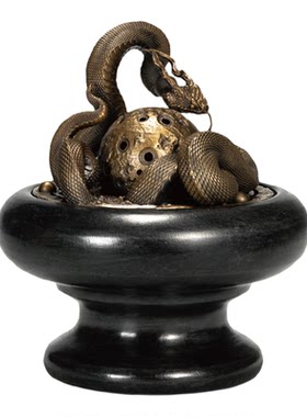 无垠混沌巨蛇湮灭之地香炉摆件