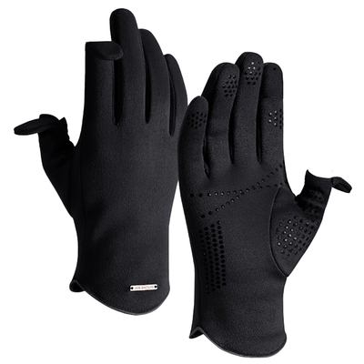 男士骑行手套，防滑触屏二合一！