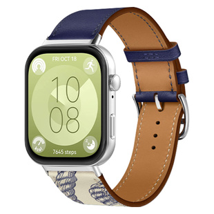 适用于华为WATCH D2手表表带爱马真皮watchd智能运动血压手表腕带watchD2男女士替换带D防水商务配件