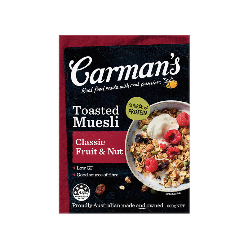 carman's康澳麦经典果仁莓果麦片