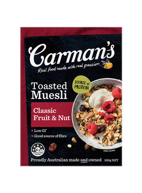carman's康澳麦经典果仁莓果麦片