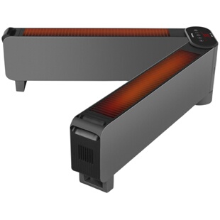 格力取暖器踢脚线家用全屋电暖器地暖折叠暖风机浴室 NDJD-X6021B