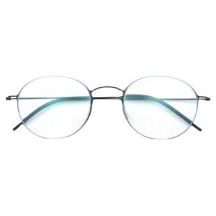 4g门店同款轻羽系列纯钛小圆框无螺丝眼镜简约北欧风格眼镜5504