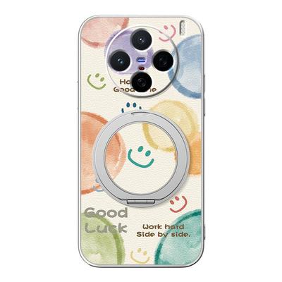 泡泡笑脸适用vivox300手机壳x200s新款x100ulart磁吸支架全包x90pro+防摔x80硅胶x100pro卡通mini软s30女款