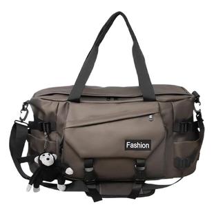 莫黛薇大容量潮酷游泳健身包男款短途出差旅行袋女轻便高级收纳包