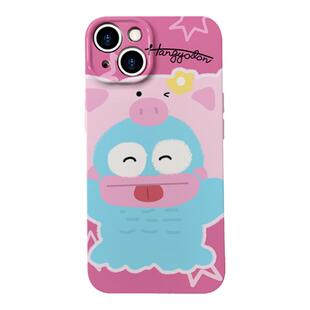 大嘴鱼~情侣可爱菲林适用iPhone14promax/12手机壳vivos15华为nova10硬壳OPPOreno9小米13红米k60苹果13mini