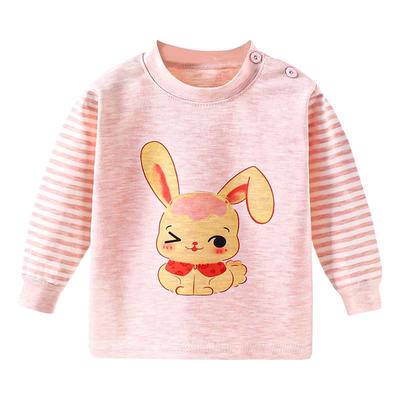 贴身长袖打底衫彩棉居家婴儿秋衣