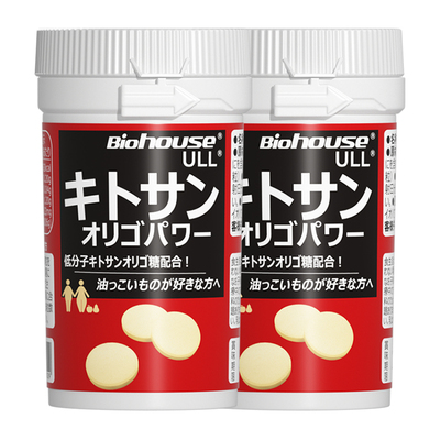 日本BIOHOUSE甲壳素片90粒*2瓶