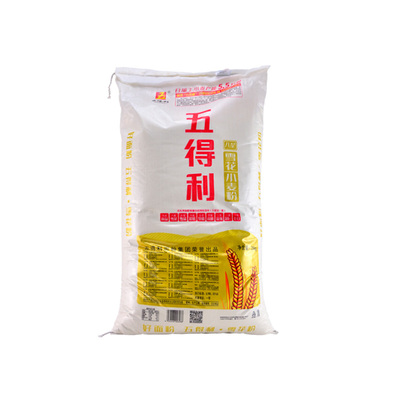 五得利八星雪花粉中筋面粉白面粉