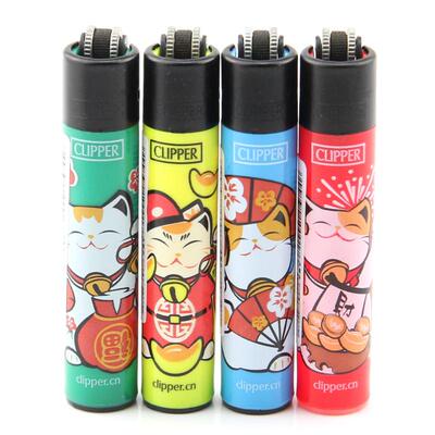 可利福小巧圆柱形可换火石打火机