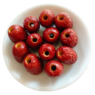 新疆特级无核红枣金丝小枣空心免洗即食去核软鸡心枣煮粥 5斤整箱