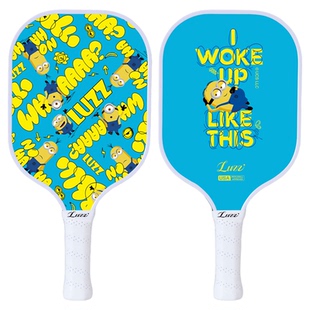 【小黄人联名】Luzz路兹匹克球拍板T700碳纤维磨砂pickleball球拍