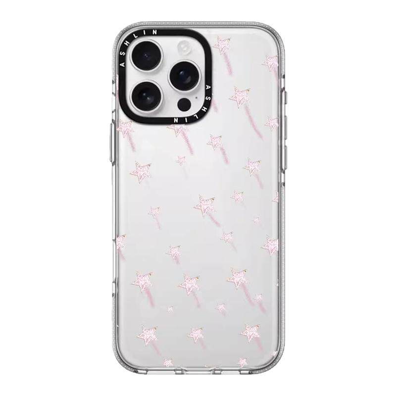 CASETiFiY联名新款粉色流星系列17pro适用于iPhone16promax苹果15plus手机壳14磁吸13防摔艺术华强北平替潮女