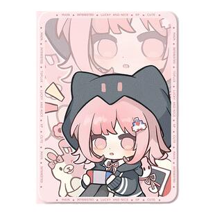 适用苹果ipad11平板保护壳弹丸论破ipadair8保护套带笔槽mini6第12代ipadpro迷你5七海雾切air6一体式11英寸