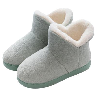 棉鞋高帮防滑厚底加绒加厚雪地靴