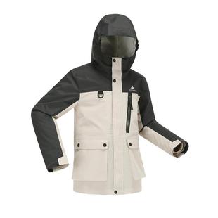 迪卡侬儿童三合一冲锋衣羽绒服男女秋冬保暖防风防水加厚外套KIDS